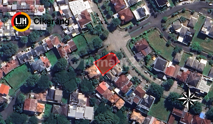 Dijual Kavling Hunian Posisi Hook di Simpruk Lippo Cikarang