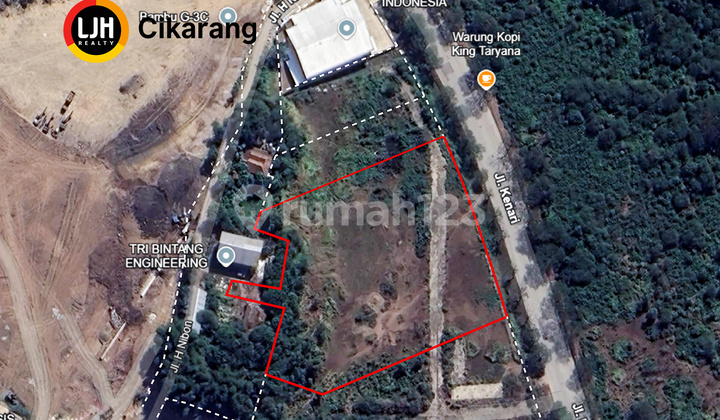 Plot in the Detla Silicon 3 Industrial Area Lippo Cikarang