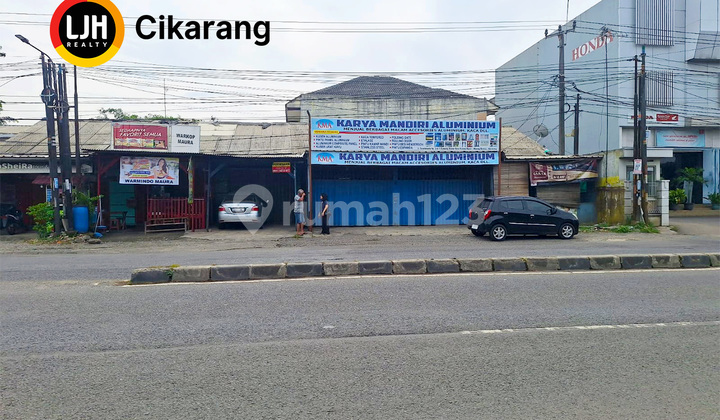 Dijual Kavling 656M2 Bonus Kios Hadap Jalan Besar Karawang Timur