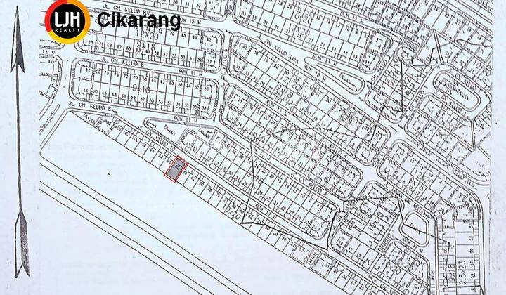 Dijual Kavling di Taman Simpruk Lippo Cikarang 2