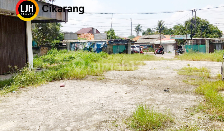 Dijual Kavling Lt 1.215 M2 di Jl. Raya Lemah Abang Cikarang Utara