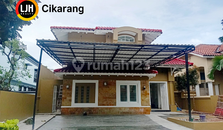 Sewa Rumah Siap Huni 4+1 KT Selesai Renovasi di Menteng Lippo