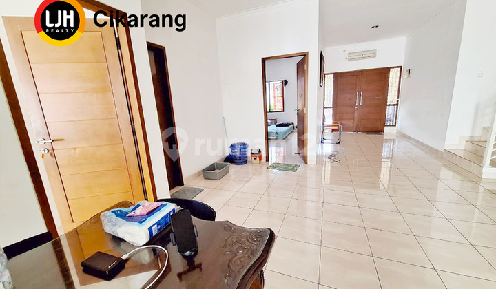 Jual Sewa Rumah Cluster Dago Lippo Cikarang Bagus 6+1 Kamar Tidur 2