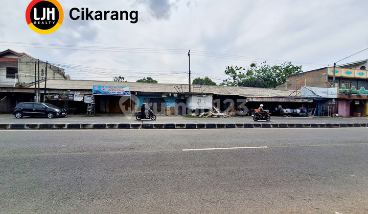 Dijual Kavling 873M2 Bonus Kios Hadap Jalan Besar Karawang Timur