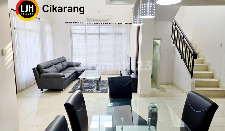 Ready-to-Live House for Rent 4+1 Bedroom in Dago Lippo Cikarang Cluster 2
