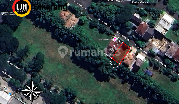 For Sale: Plot in Taman Simpruk Lippo Cikarang