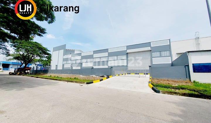 Sewa Gudang Baru Ada Loading Dock Kawasan Industri DS 3 Cikarang