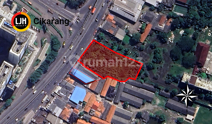 Kavling depan Pintu Tol Cikarang Barat Jl Raya Cikarang-Cibarusah Kavling depan Pintu Tol Cikarang Barat Jl Raya Cikarang-Cibarusah