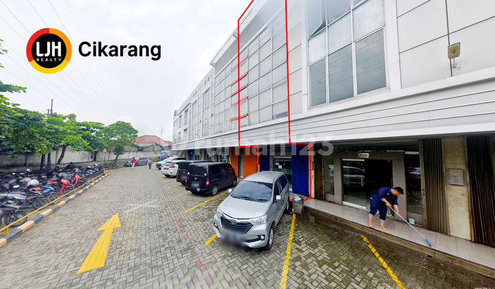 For Sale: 3-Story Shop House in Jababeka CBD Cikarang, Opposite Living Plaza 2