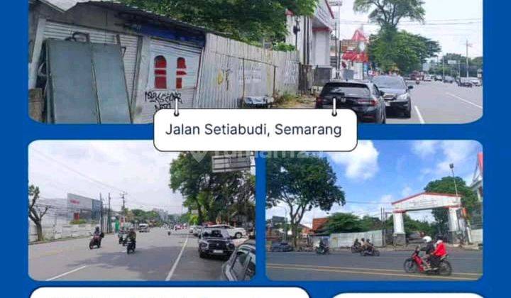Dijual Tanah Premium Jalan Raya Setiabudi Srondol Banyumanik 1