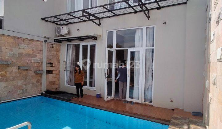 Dijual Rumah Minimalis Dg Kolam Renang Manyaran Semarang 1