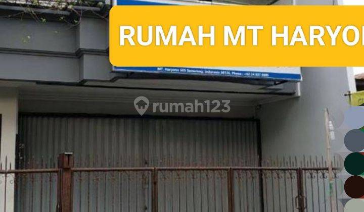 DIJUAL RUMAH ATAU RUKO U KANTOR DI MT HARYONO SEMARANG 1