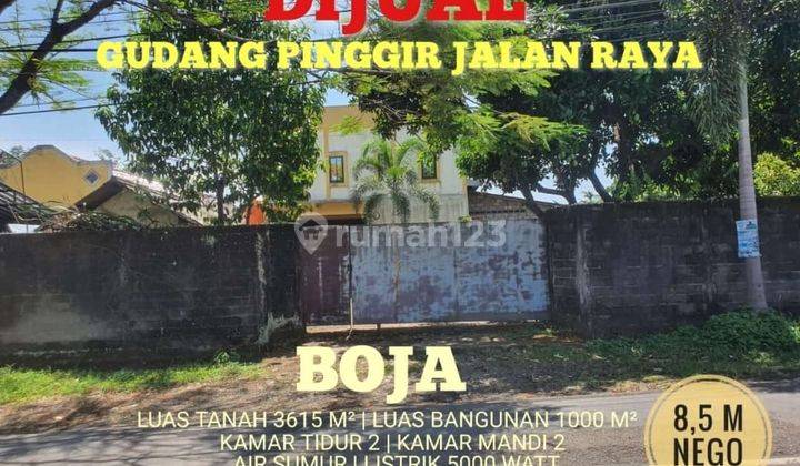 Dijual Cepat Gudang Di Jalan Raya Boja Kendal 1