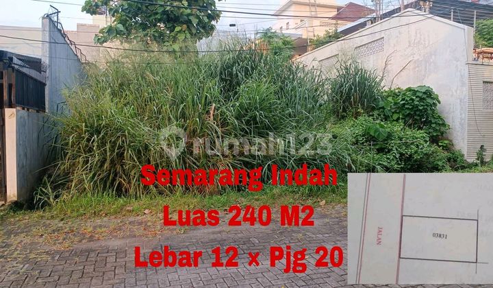 Dijual Tanah Kavling Jalan Utama Boulevard Semarang Indah Semarang Barat Kota 1
