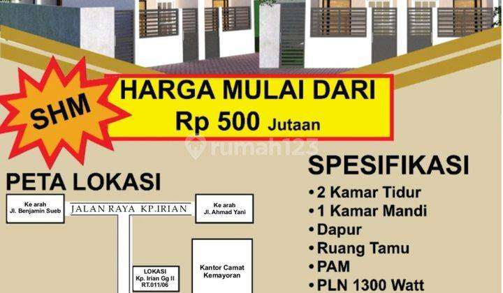 Rumah Baru,2tk.kampung Irian,kemayoran, Jakpus 1