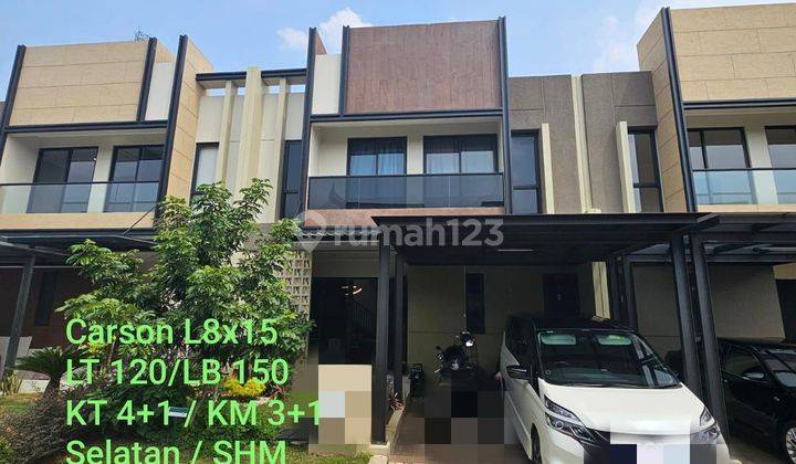 Rumah L8, Cluster Carson, Gading Serpong Dijual Murah Furnished  1