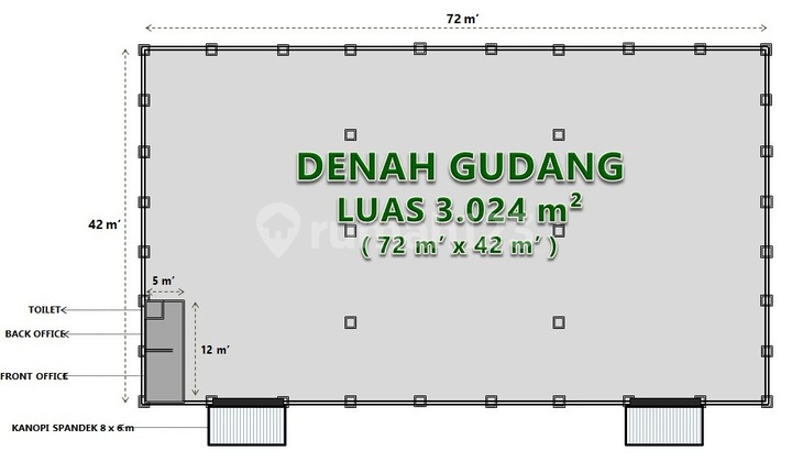 Warehouse Ready for Use Near East Cilegon Toll Road Access Warehouse Ready for Use Near East Cilegon Toll Road Access