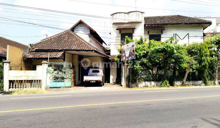 Gudang dan kantor strategis pinggir jalan raya di Banjarsari Solo  1