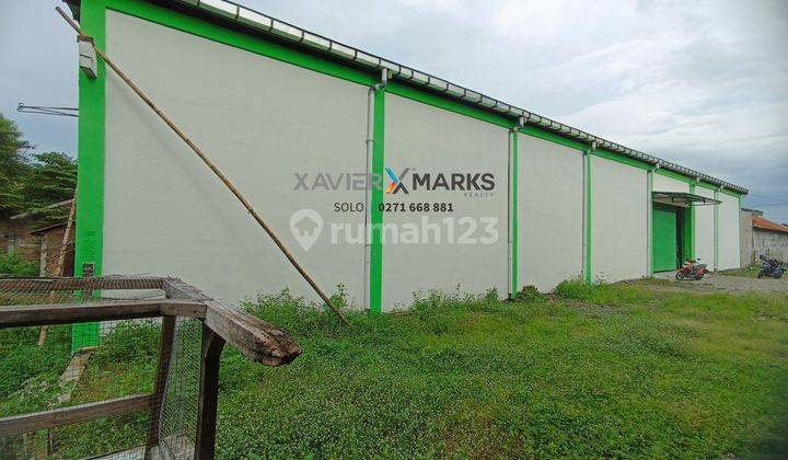 Gudang baru zona industri akses kontainer di Ceper Klaten  2