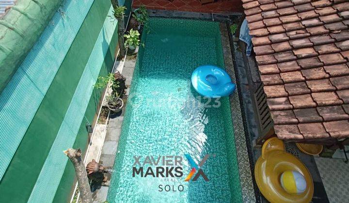 Murah!! Rumah nyaman ada kolam renangnya di Gentan  2