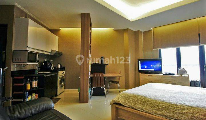 JUAL APARTEMEN TAMAN SEMANGGI TYPE STUDIO SEMI FURNISHED 2