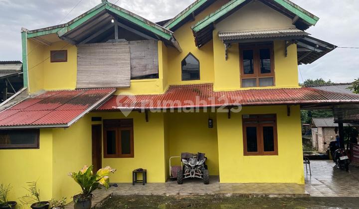 For Sale: House with Pond and Fruit Trees in Diciomas, Bogor