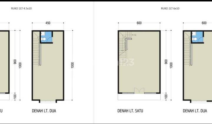 Ruko sangat strategis di jalan boulevard kawasan ramai muraahh cicilan 5jutaan 5