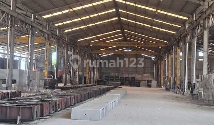 Dijual Tanah Industri / Pabrik Strategis - Akses Tol Dekat Dijual Tanah Industri / Pabrik Strategis - Akses Tol Dekat