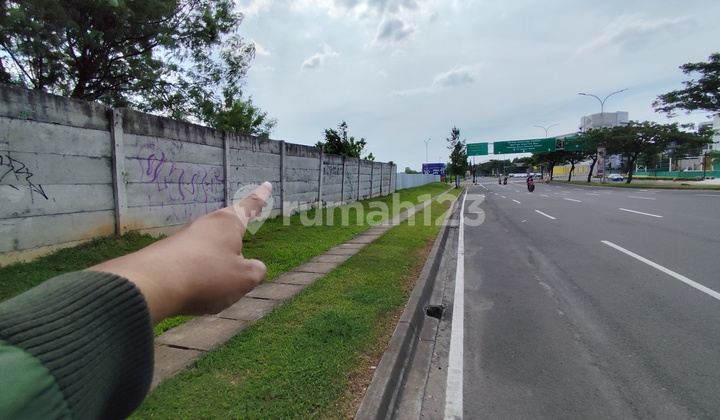 Jual Tanah Strategis - BSD Boulevard Barat Seberang Qbig