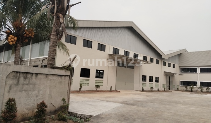 Gudang Baru Bagus Siap Pakai di Cikupa Tangerang