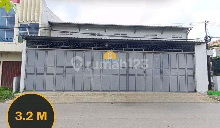 Dijual Gudang Baru Tengah Kota di Jalan Barito Raya 1