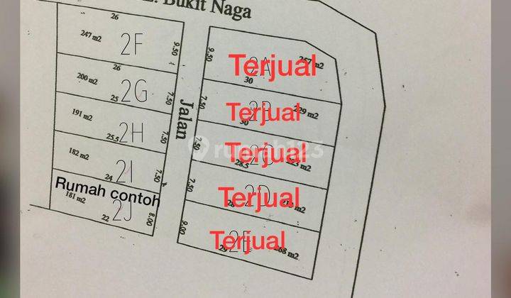 Dijual kavling Siap bangun di bukit lestari perumahan bukit sari 2