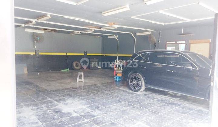 Dijual gudang ex bengkel mobil di jalan wr supratman 2