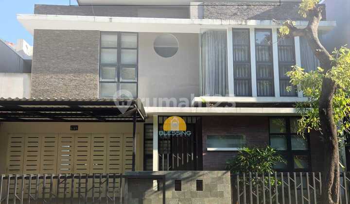 Disewakan Rumah Mewah Di Candi Golf Dengan Kolam Renang Dan View Kota 1