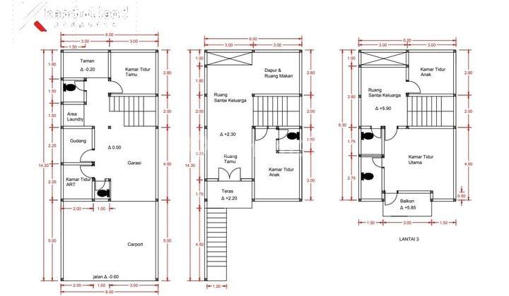 For Sale Rumah Modern Minimalis Dalam Cluster 2