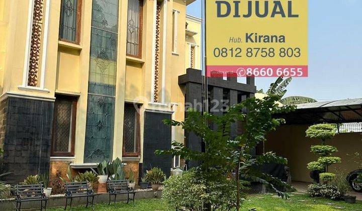 Rumah modern di pondok kelapa dilengkapi dengan paviliun 1