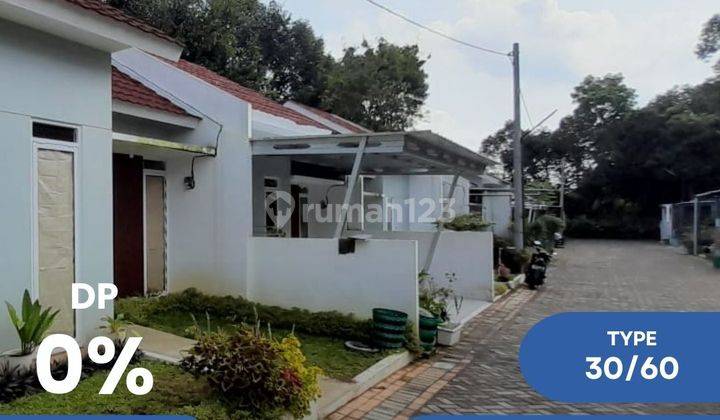 Rumah Tanpa Uang Muka, Minimalis Kawasan Cluster Eksklusif SHM 1