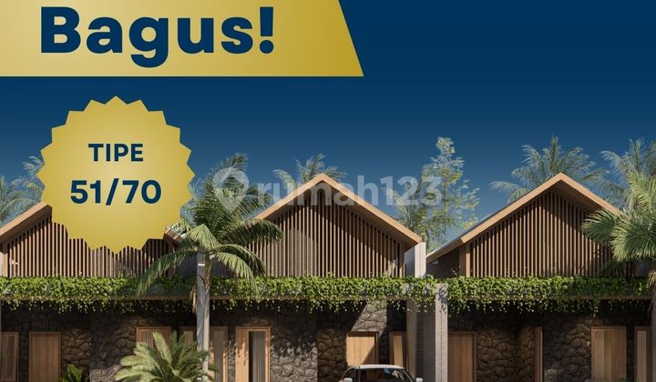 Rumah Bagus Baru : di Perumahan Green Layana Tipe 51/70 Lingkungan Asri 