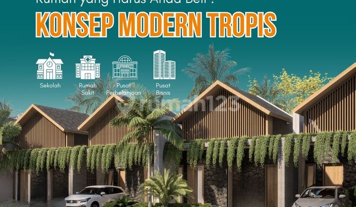 Rumah Bagus : Rumah di Salatiga Konsep Modern Tropis Strategis Bebas Polusi