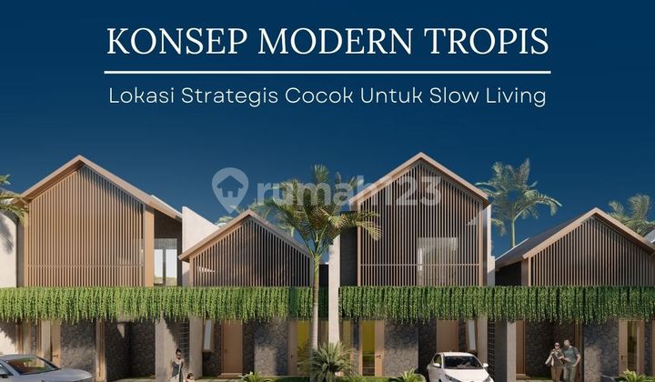 Rumah Bagus Baru : Konsep Modern Tropis Cocok Untuk Slow Living di Kota Salatiga 