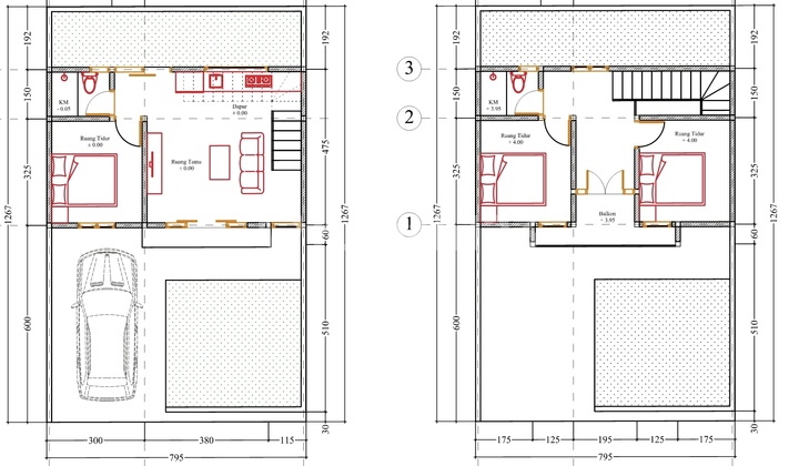 Rumah Dijual 3 Kamar Dekat Sekolah Taman Rama Terminal Ubung Denpasar Bali 2