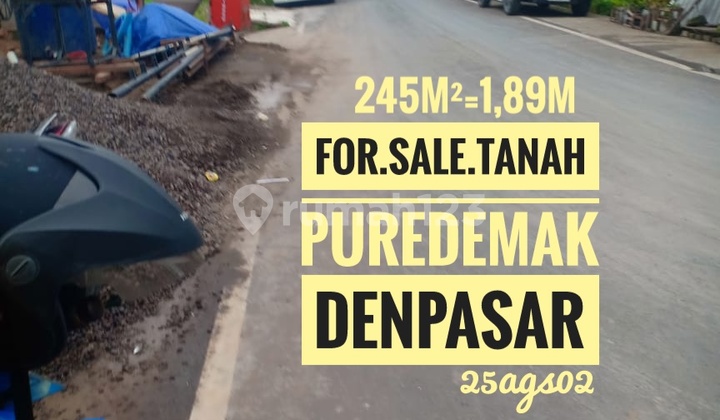 For Sale Tanah Kapling Strategis Murah Purademak Denpasar Selatan Bali For Sale Tanah Kapling Strategis Murah Purademak Denpasar Selatan Bali