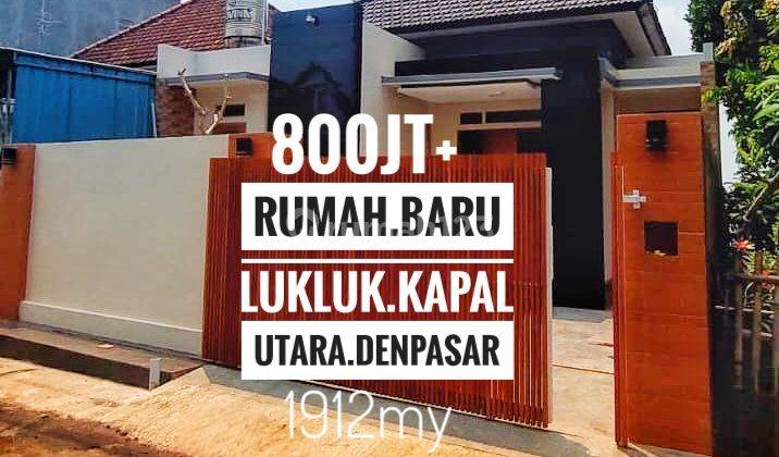 Jual Rumah Ready Baru Dekat Puspem Badung Lukluk Kapal Utara Denpasar Bali 1