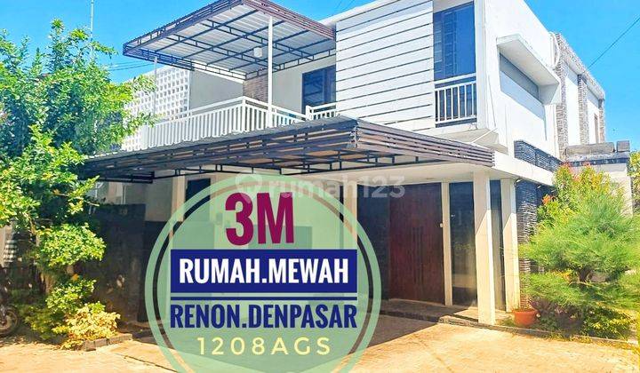 Jual Rumah Mewah 5 Kamar Cluster Onegate Renon Denpasar Bali 1