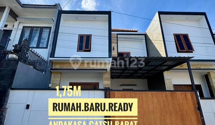 Jual Rumah Tingkat 3 Kamar Area Buana Raya Muding Kerobokan Andakasa Denpasar Bali
