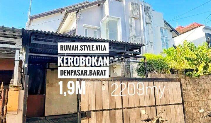 Dijual Rumah Style Villa Kerobokan Dekat Seminyak Bali 1