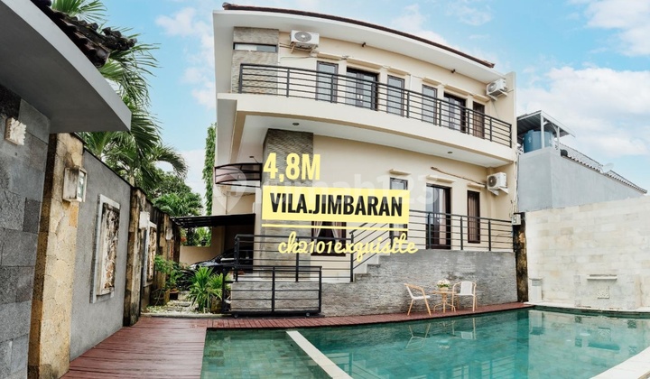 Jual Villa 6 Kamar Dekat Sidewalk Mall Ayana Hotel Jimbaran Bali