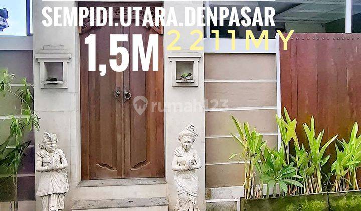 Jual Rumah Ready Dekat Puspem Badung Sempidi Kwanji Utara Denpasar Bali 1