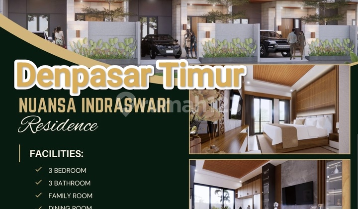 Jual Rumah Cluster Dekat Pantai Sanur Bali