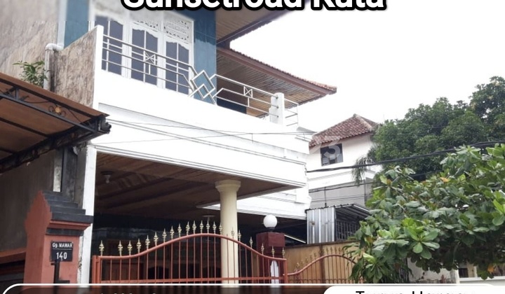 Jual Rumah Besar 7 Kamar Cocok Kost Sunset Road Kuta Dekat Siloam Hospital Bali
